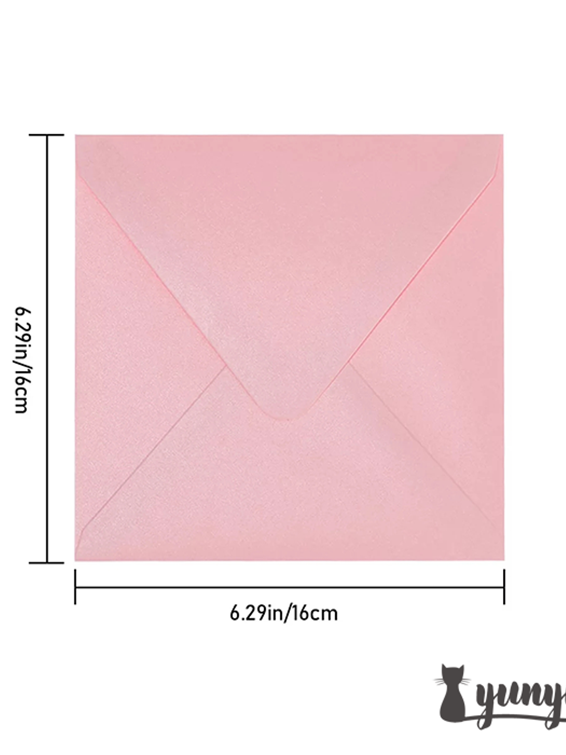 Sobres Invitación 16x16 - 10 pzas 5