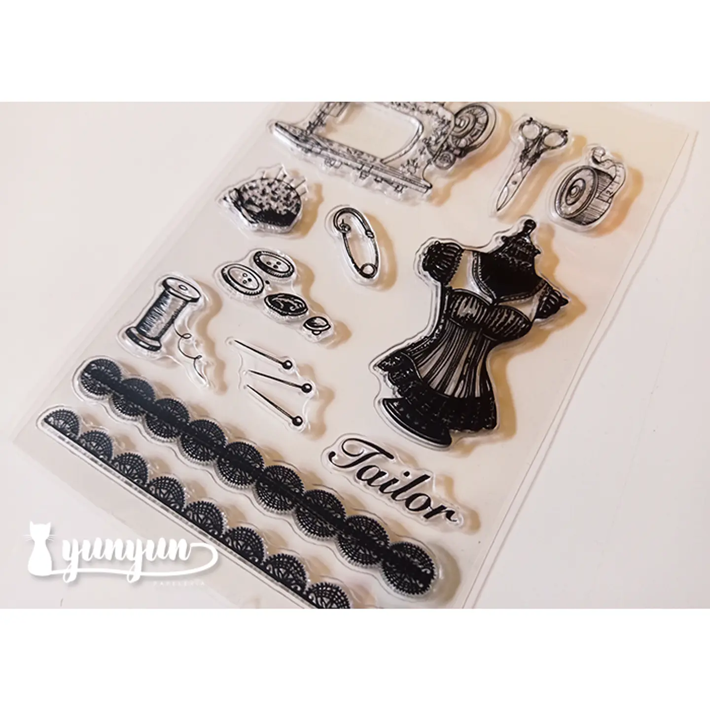 Sellos Moda Vintage - 12 pzas 2