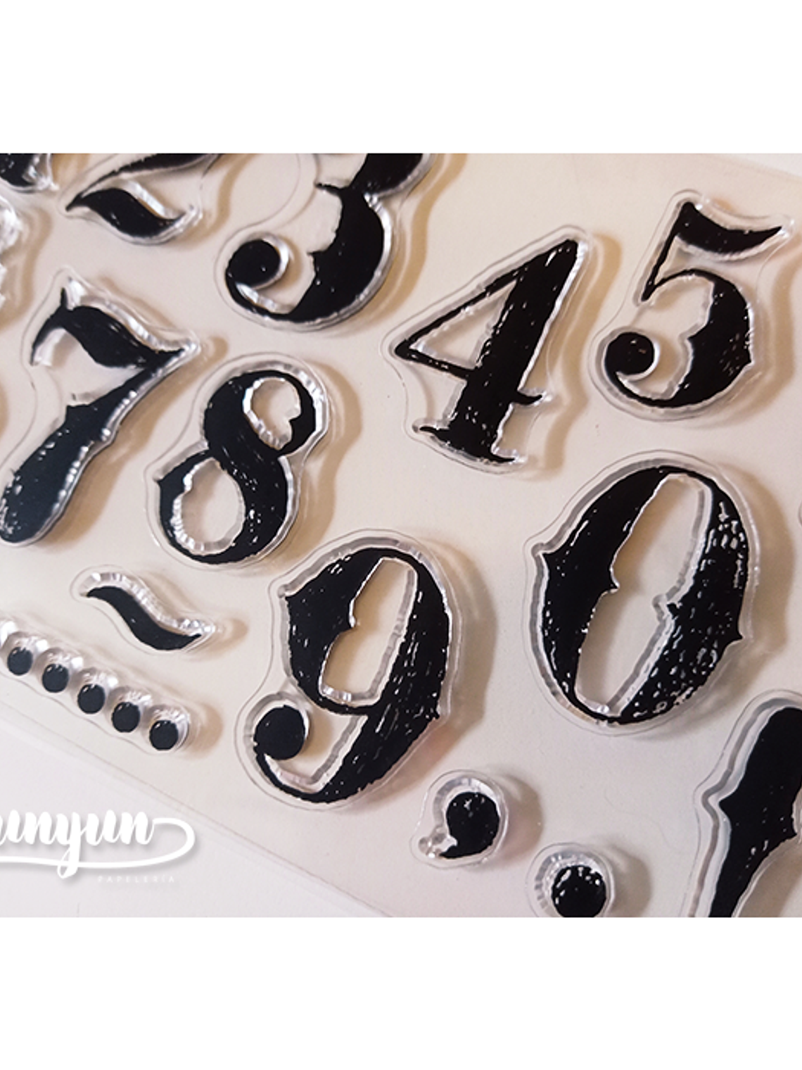 Sellos Números - 17 Pzas 2