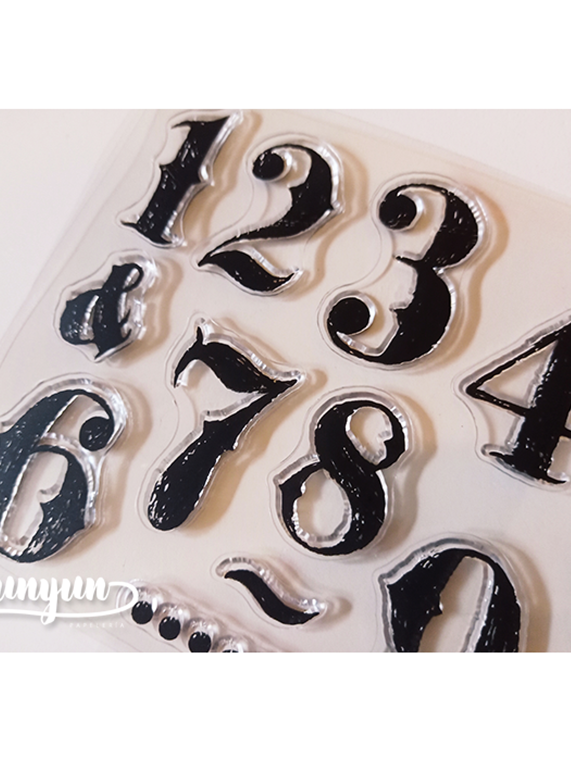 Sellos Números - 17 Pzas 3