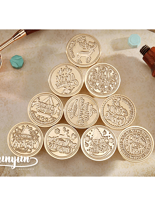 Sellos de Lacre Navidad - 2,5cm