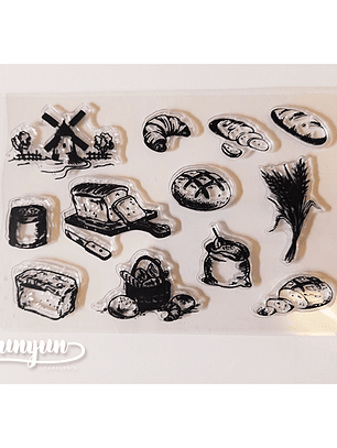 Sellos Panadería -  12 pzas