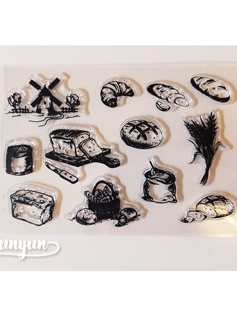 Sellos Panadería -  12 pzas 1