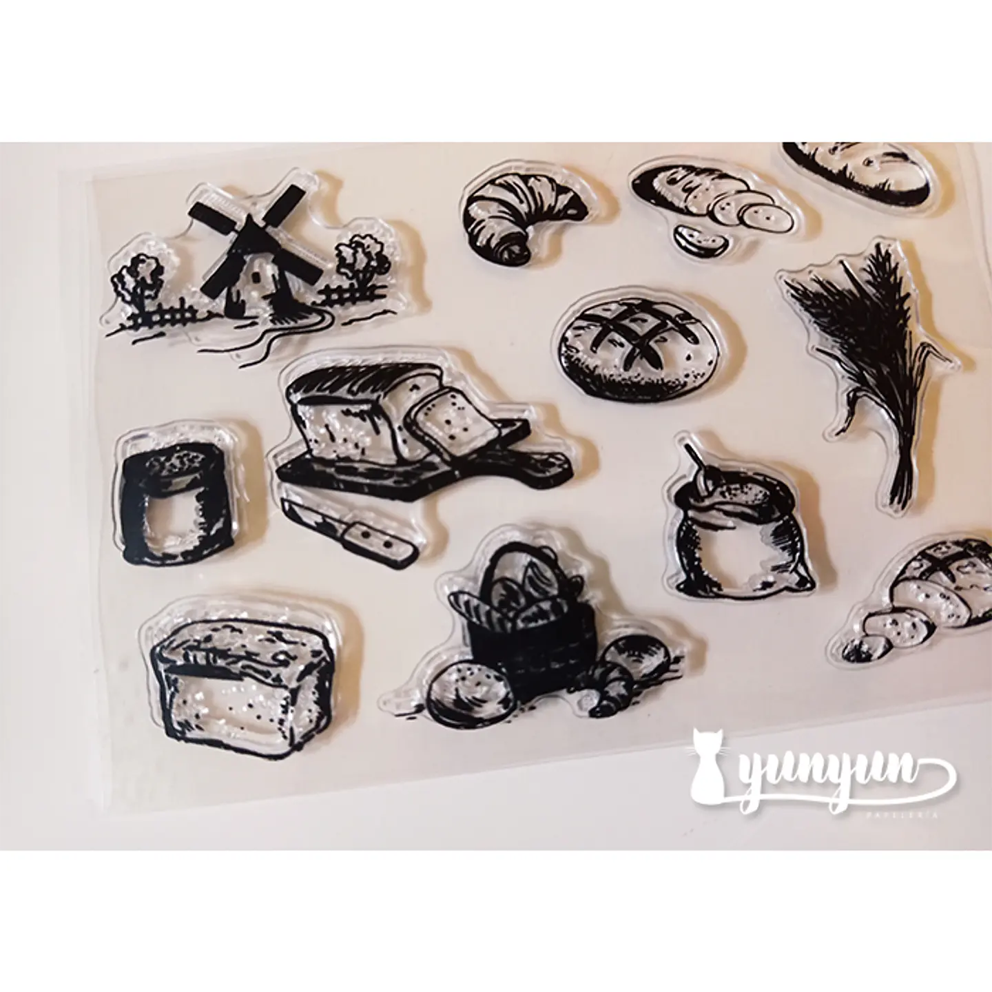 Sellos Panadería -  12 pzas 2