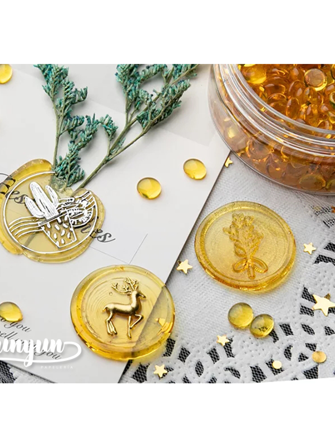 Lacre Transparente - 50 grs  5