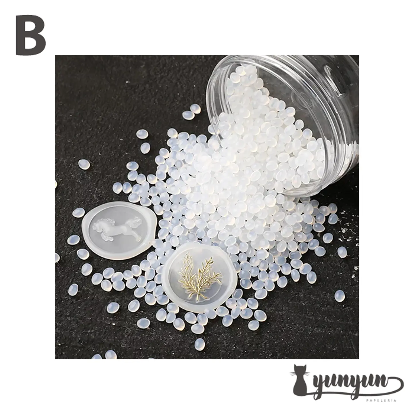 Lacre Transparente - 50 grs  7