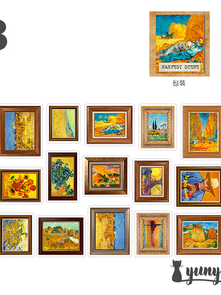 Caja Stickers Arte XL - 45 pzas 7