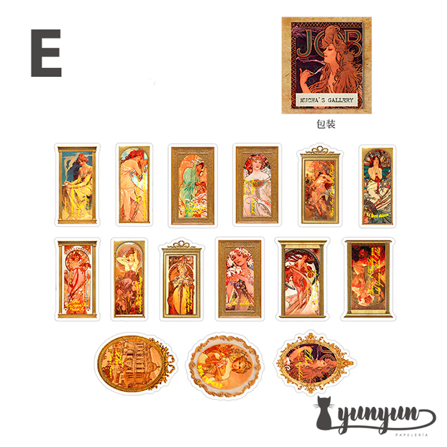 Caja Stickers Arte XL - 45 pzas 10