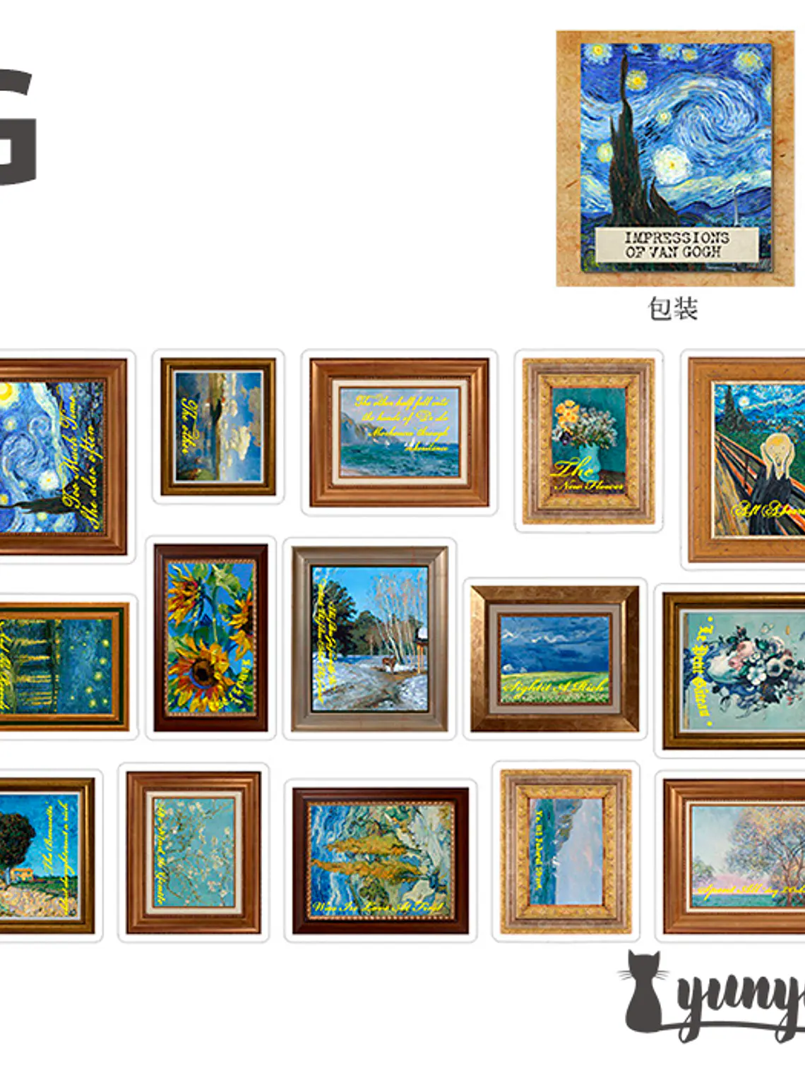 Caja Stickers Arte XL - 45 pzas 12