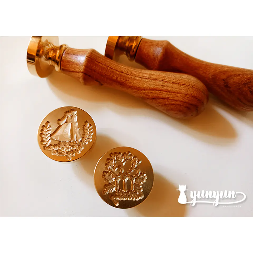 Sellos de Lacre Boda - 2,5cm 4