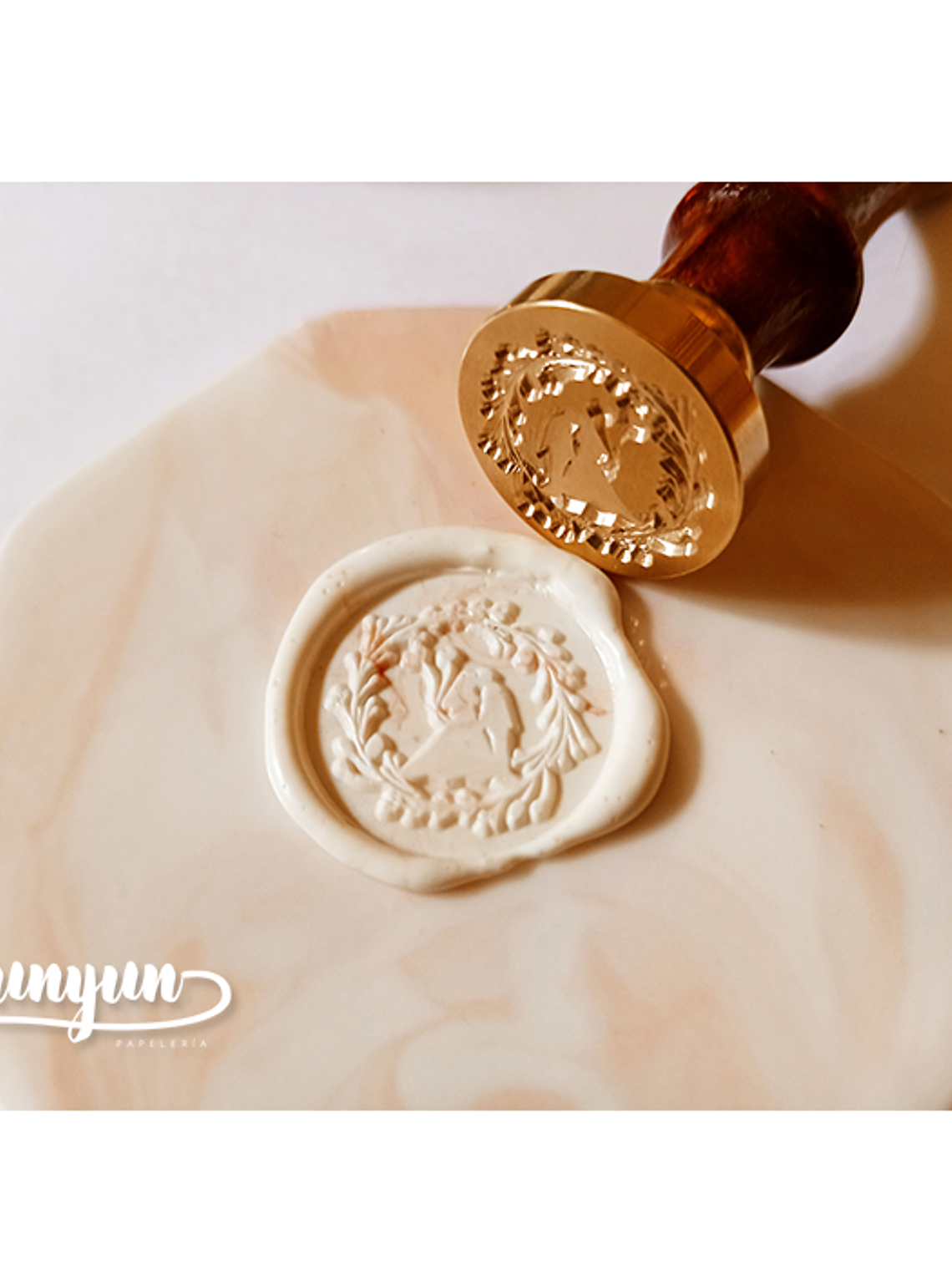 Sellos de Lacre Boda - 2,5cm 2