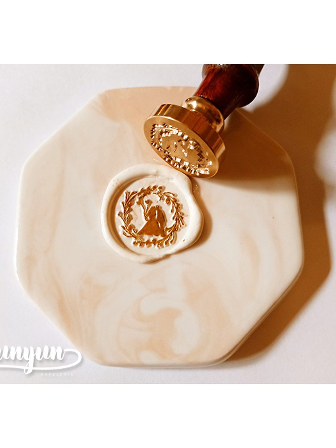 Sellos de Lacre Boda - 2,5cm 5