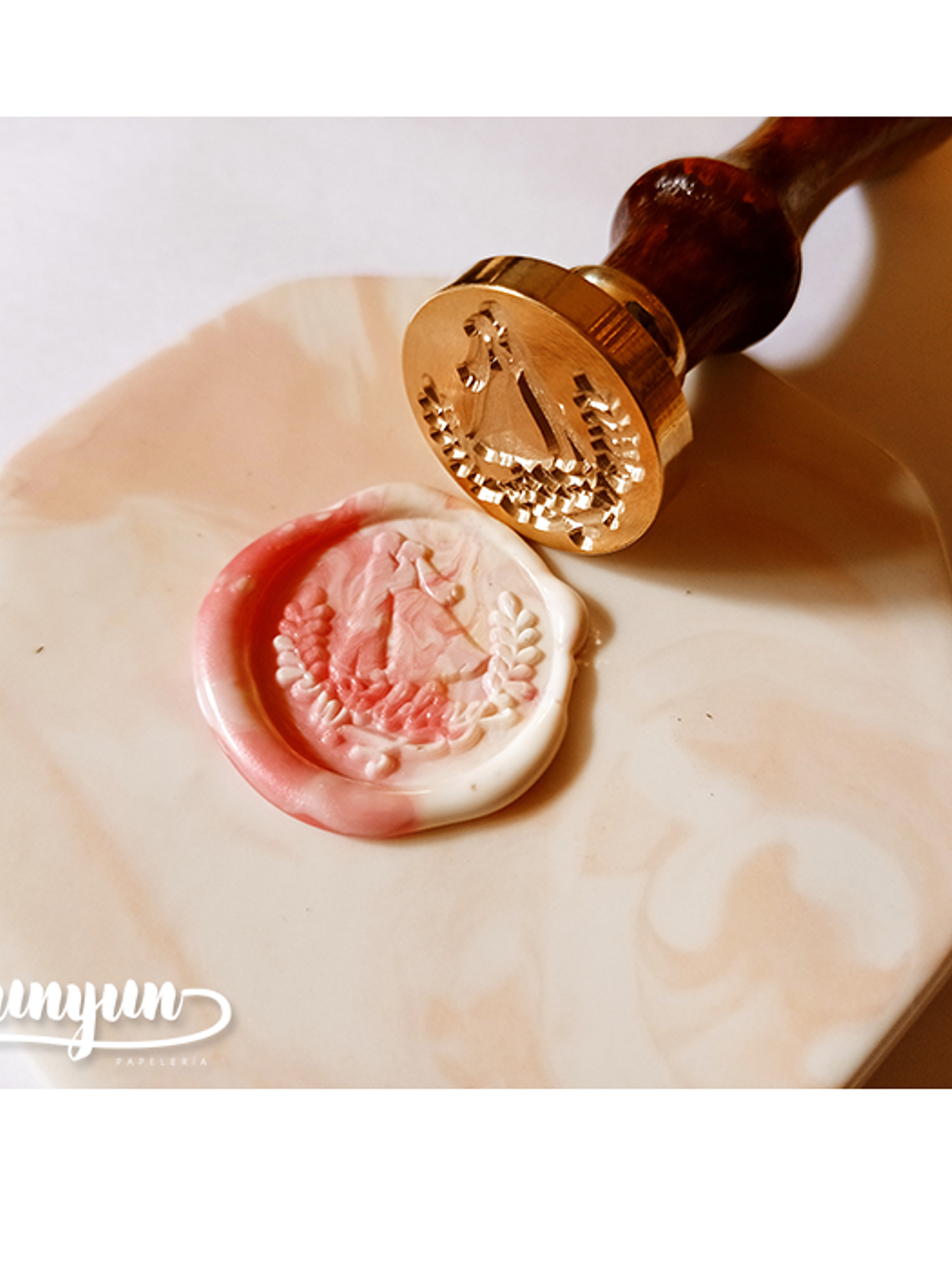 Sellos de Lacre Boda - 2,5cm 3