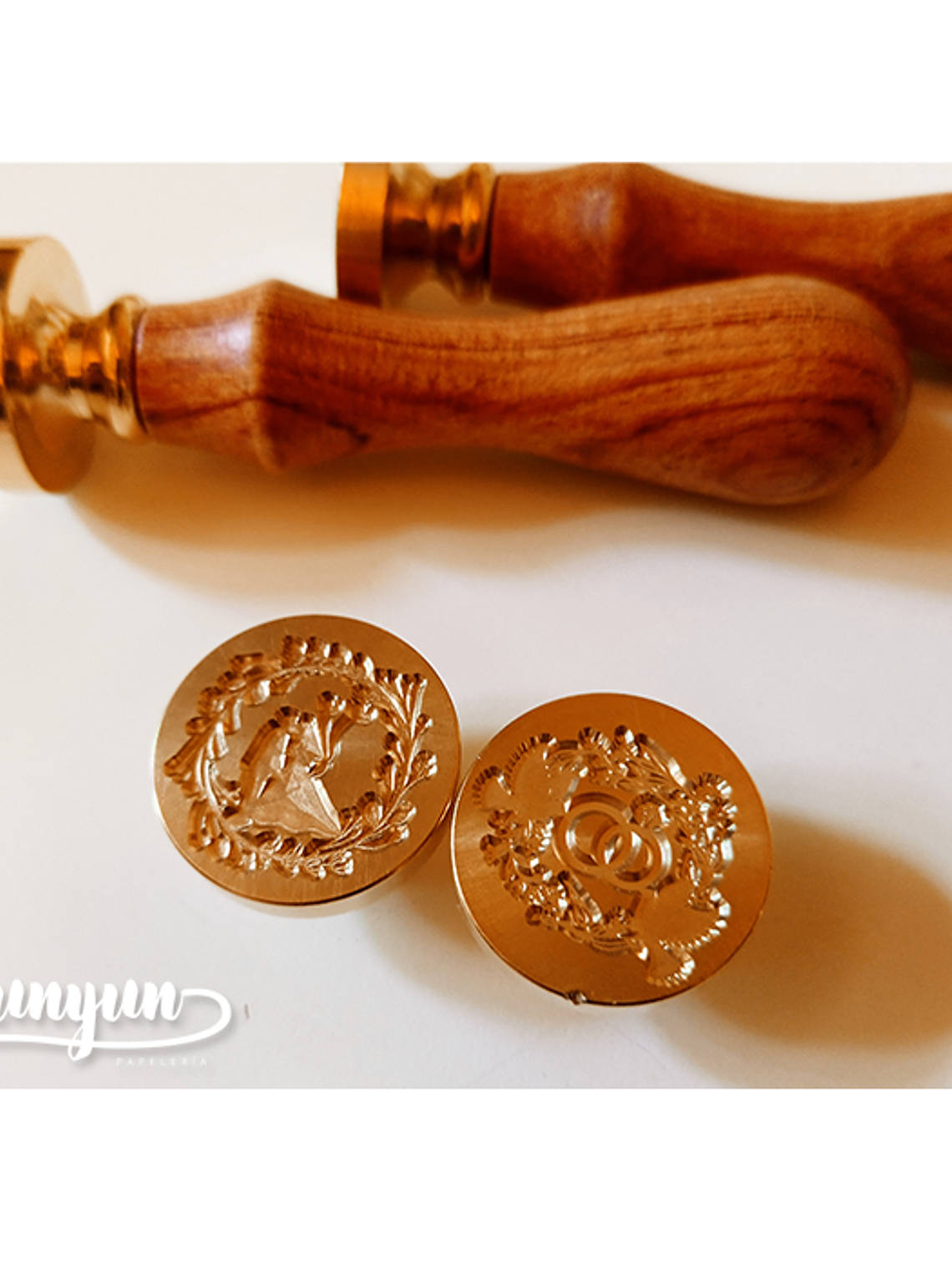 Sellos de Lacre Boda - 2,5cm 1