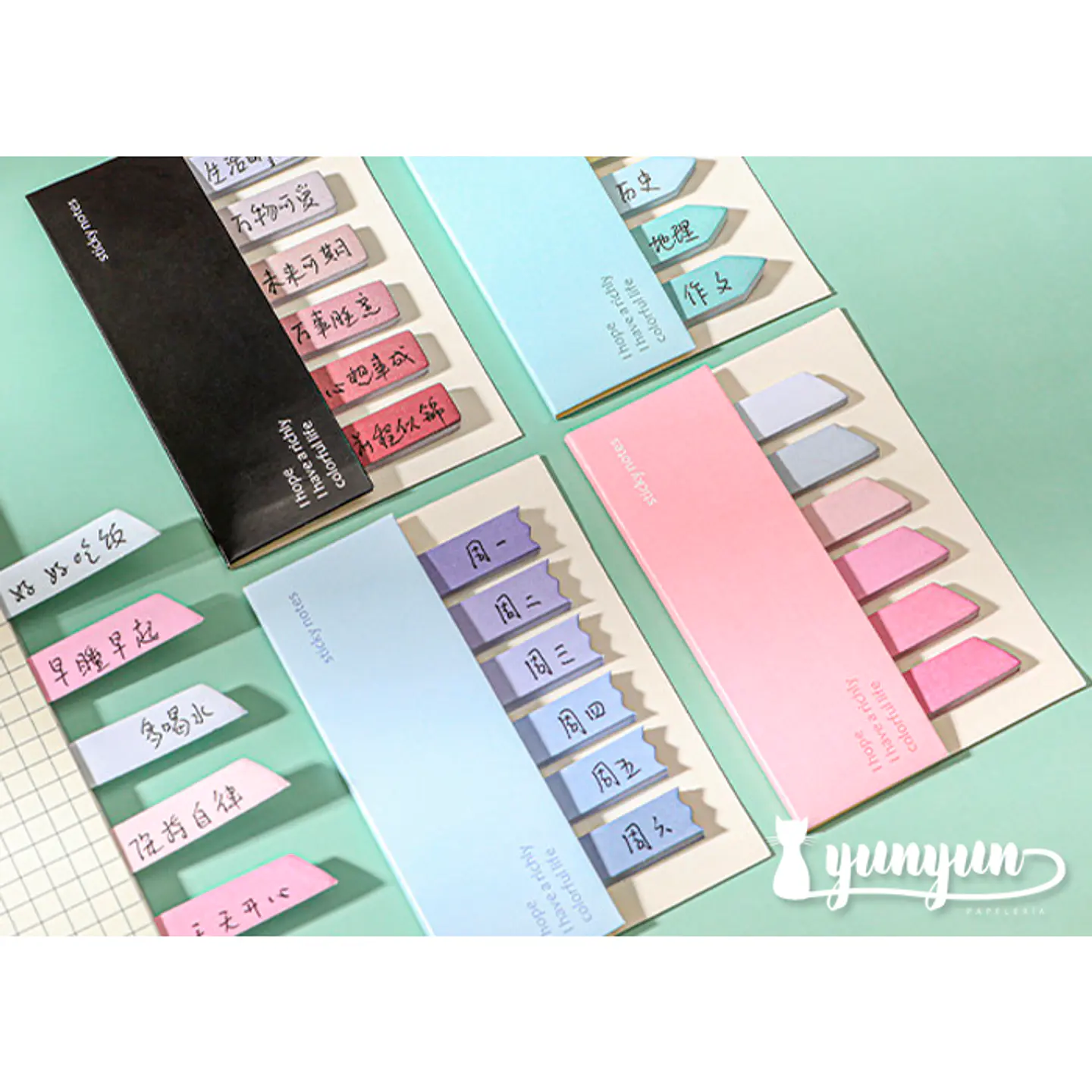 Notas Colorful Life - 120 pzas 4