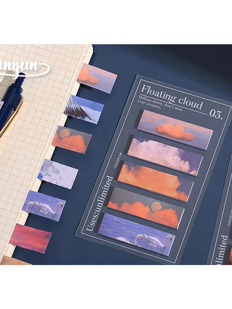 Notas Paisajes - 100 pzas 2