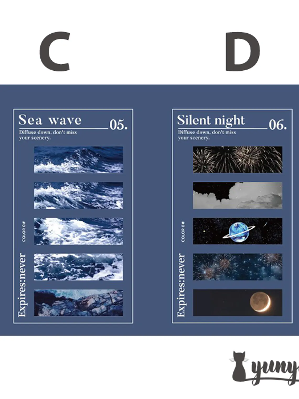 Notas Paisajes - 100 pzas 6