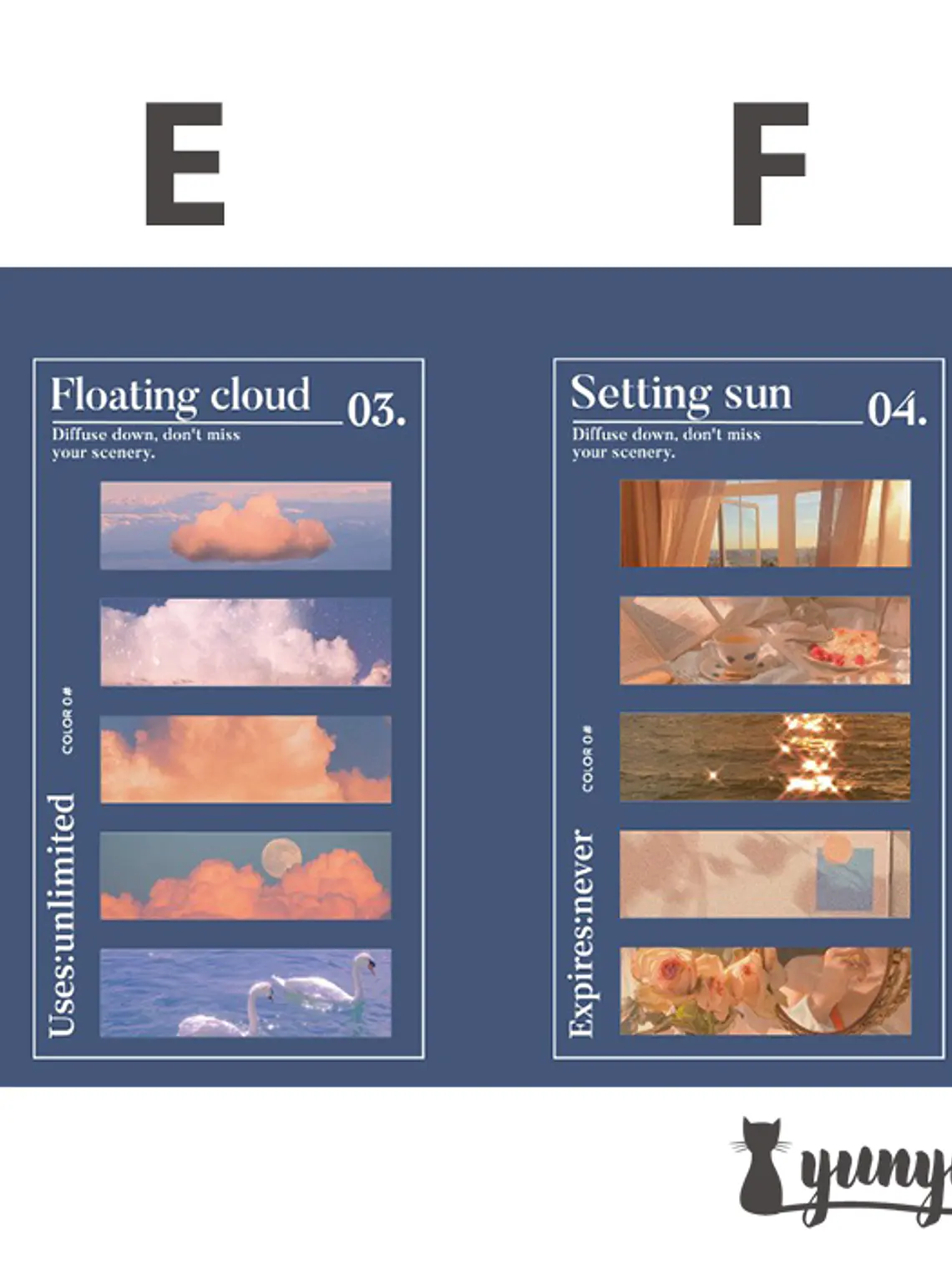 Notas Paisajes - 100 pzas 7