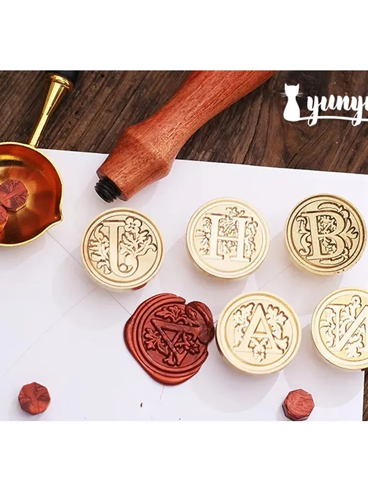 Sellos de Lacre LETRAS - 2,5cm 1