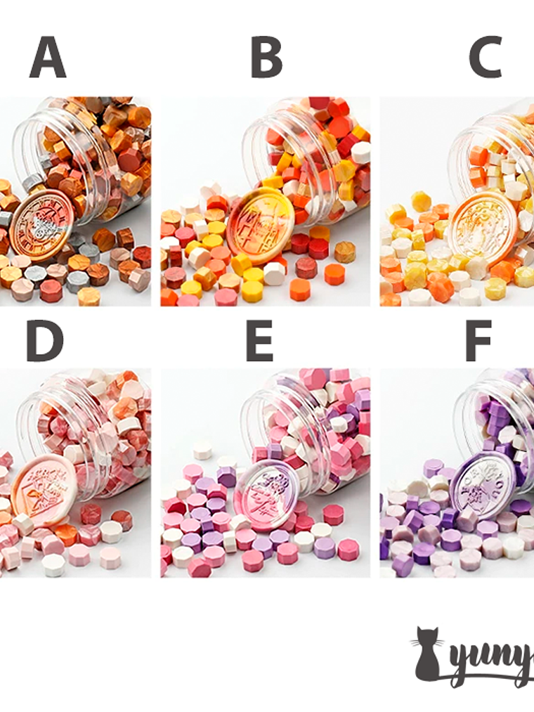 Frasco Ceras 190 pzas - Mixto II 6