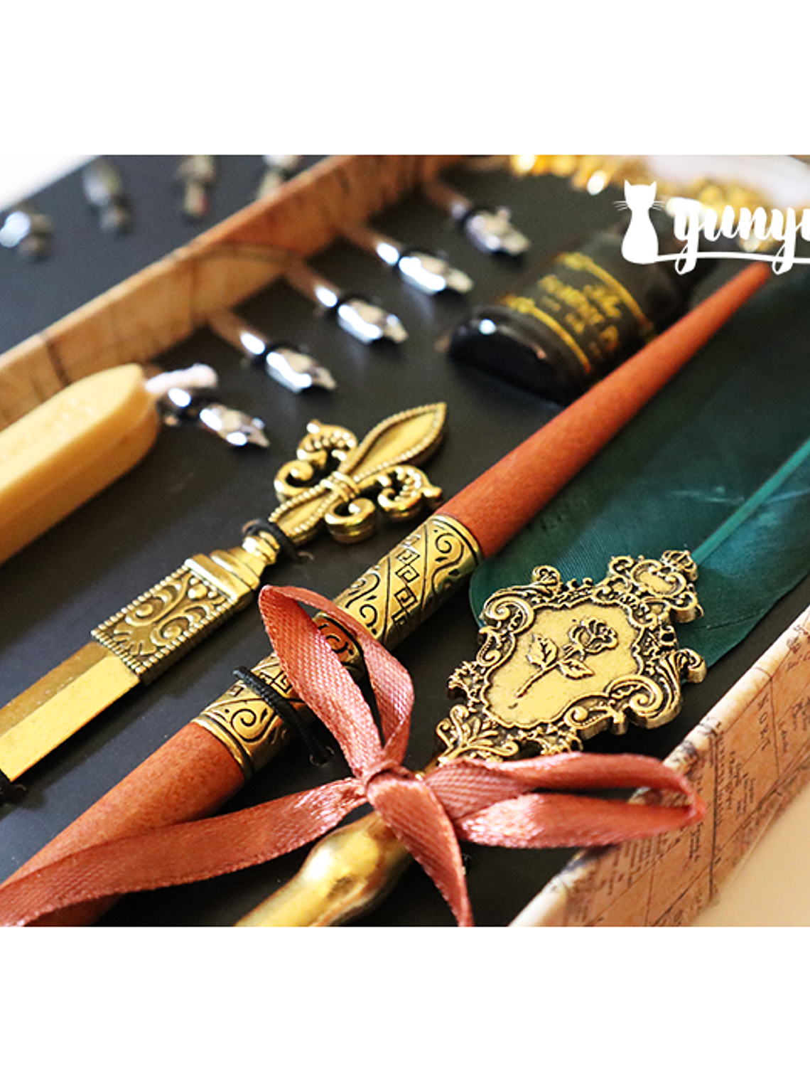 Kit Pluma de Inmersión & Lacre - Mapa Mundi 2