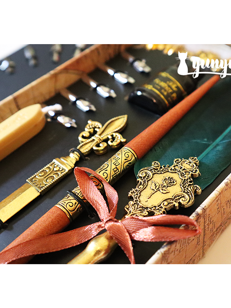 Kit Pluma de Inmersión & Lacre - Mapa Mundi 2