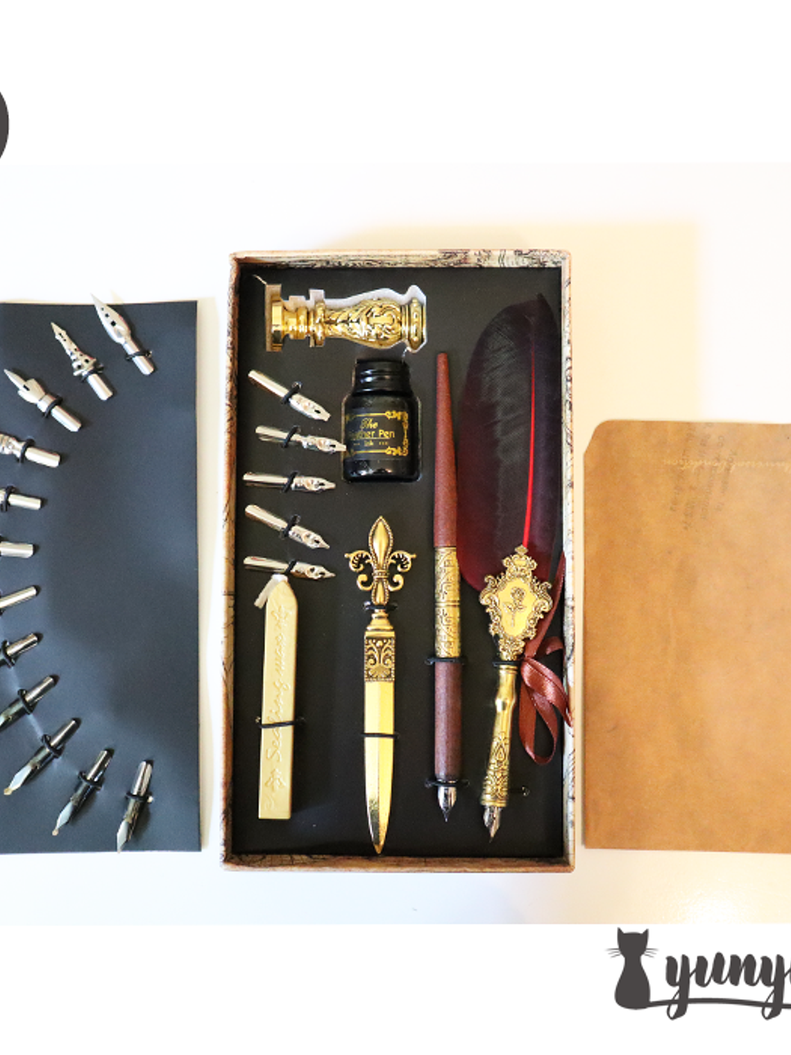 Kit Pluma de Inmersión & Lacre - Mapa Mundi 7