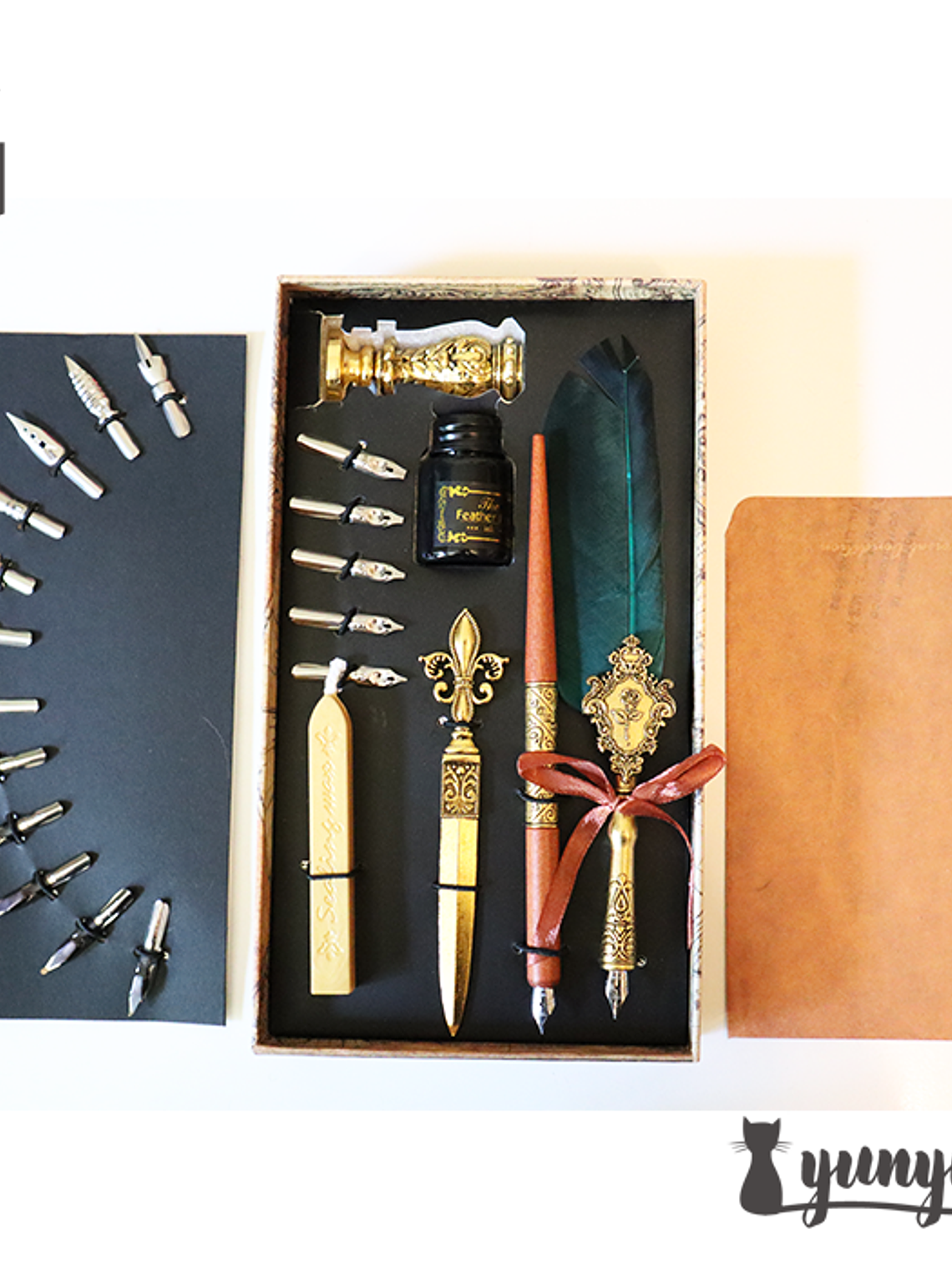 Kit Pluma de Inmersión & Lacre - Mapa Mundi 8