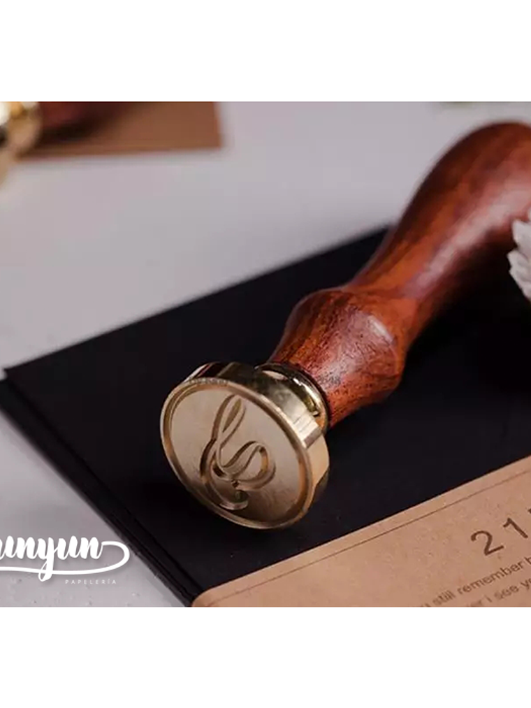 Sellos de Lacre Letras Caligráficas - 2,5cm 3