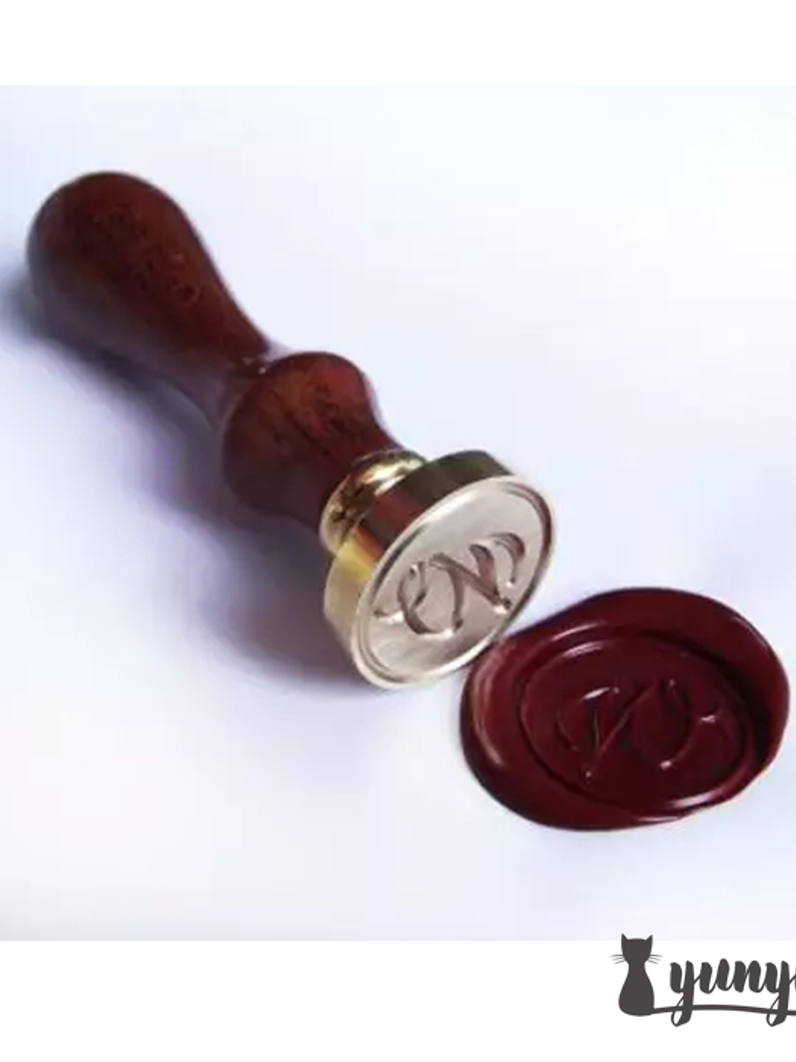 Sellos de Lacre Letras Caligráficas - 2,5cm 5