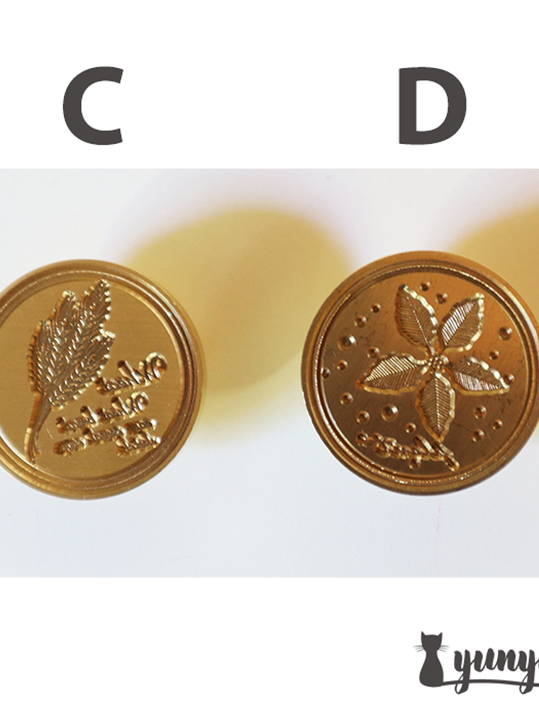 Sellos de Lacre - Botánica II (3CM) 6