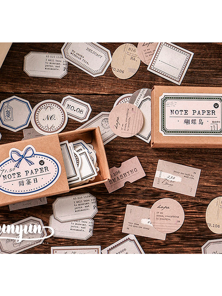 Note Paper - 45 pzas 1