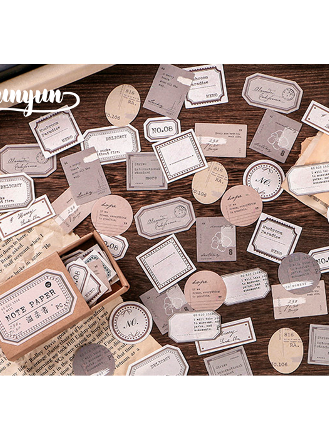 Note Paper - 45 pzas 6