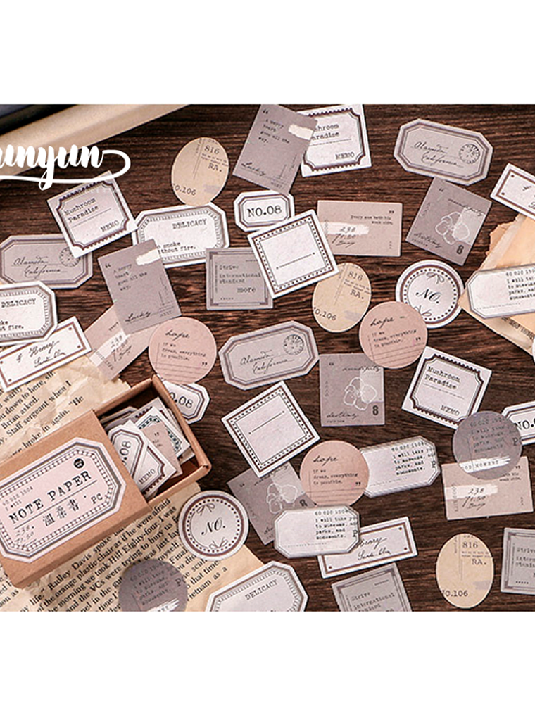 Note Paper - 45 pzas 6