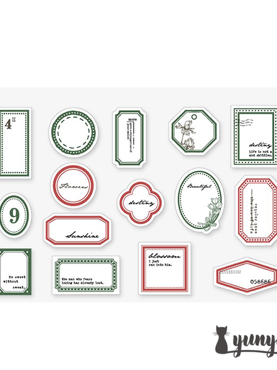 Note Paper - 45 pzas 9