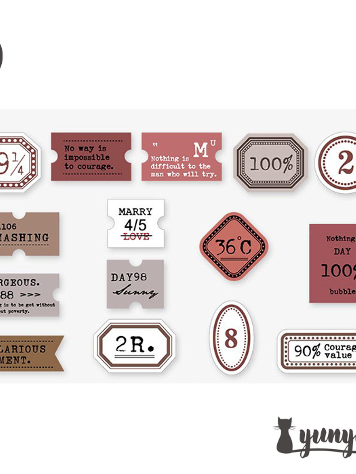 Note Paper - 45 pzas 10