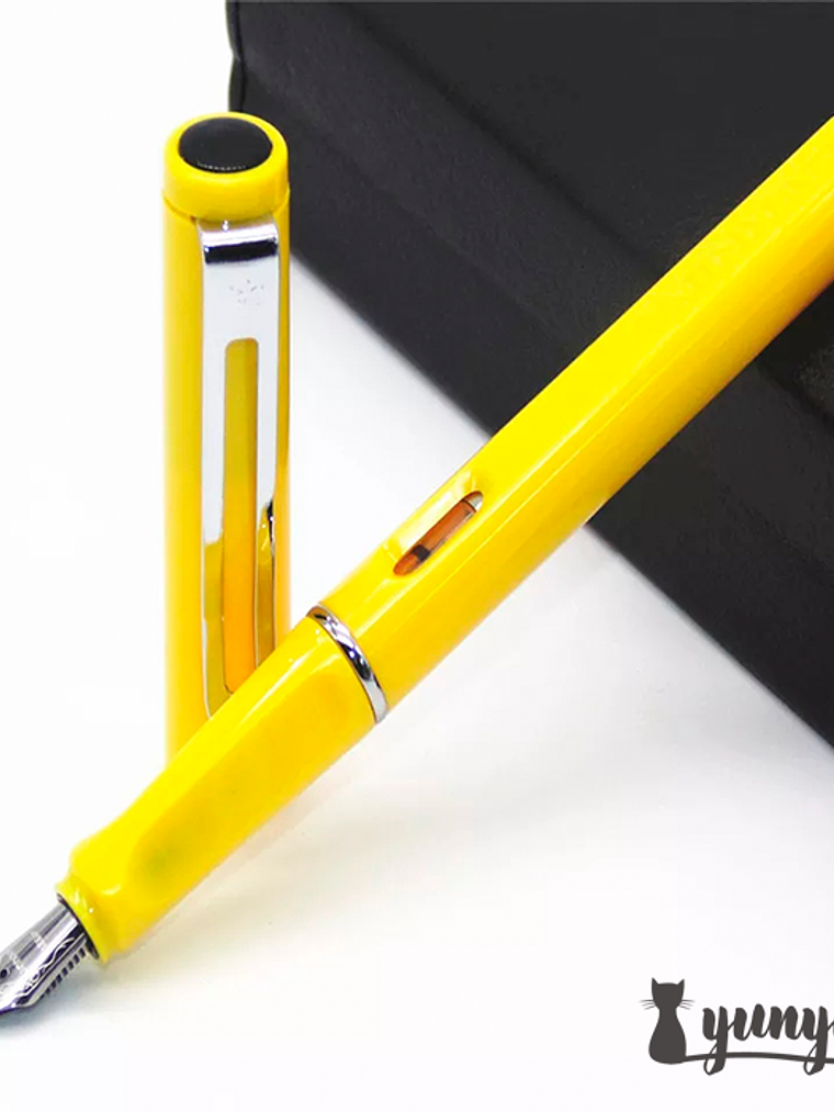 Pluma Fuente JINHAO 599 - Amarillo 1