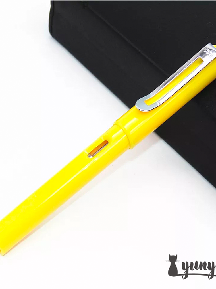 Pluma Fuente JINHAO 599 - Amarillo 2