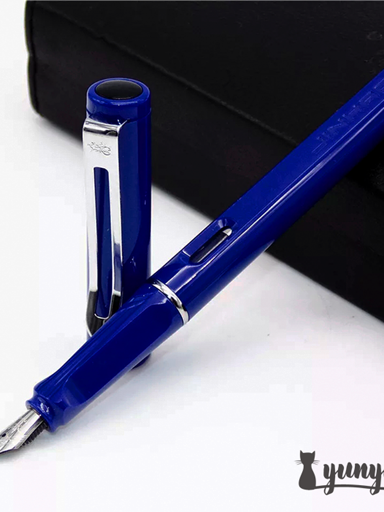 Pluma Fuente JINHAO 599 - Azul 1