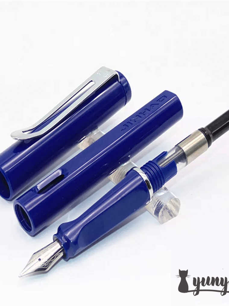 Pluma Fuente JINHAO 599 - Azul 3