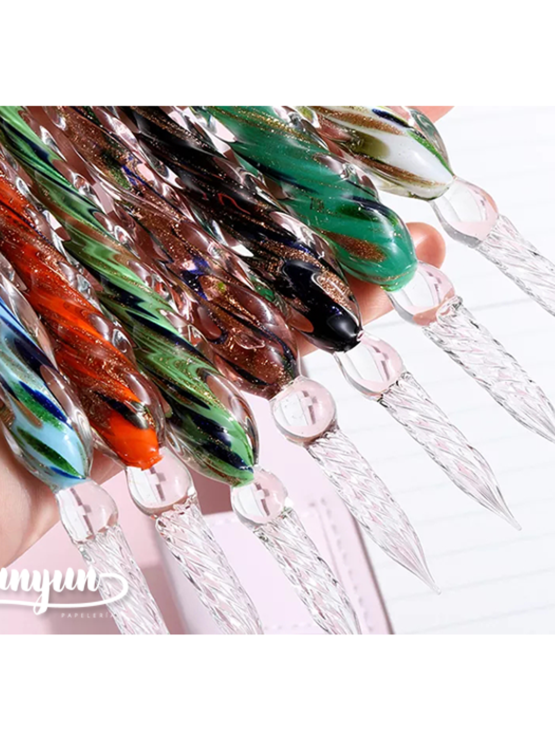 Plumas de Inmersión Vidrio III 1