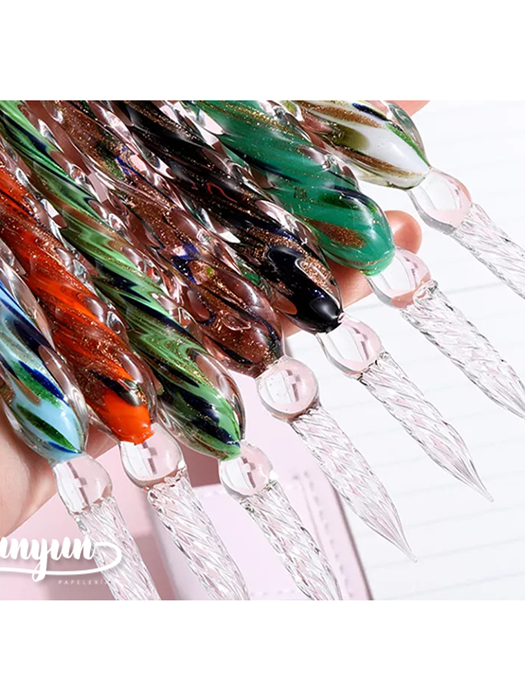 Plumas de Inmersión Vidrio III 1