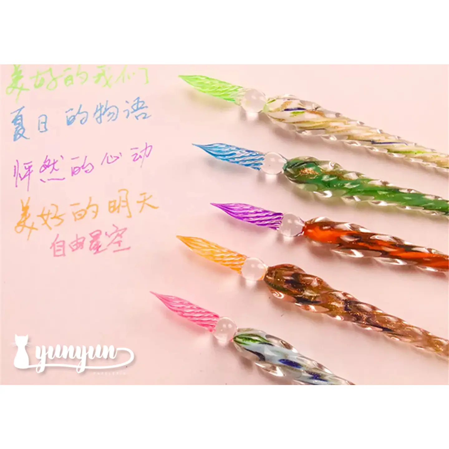 Plumas de Inmersión Vidrio III 6