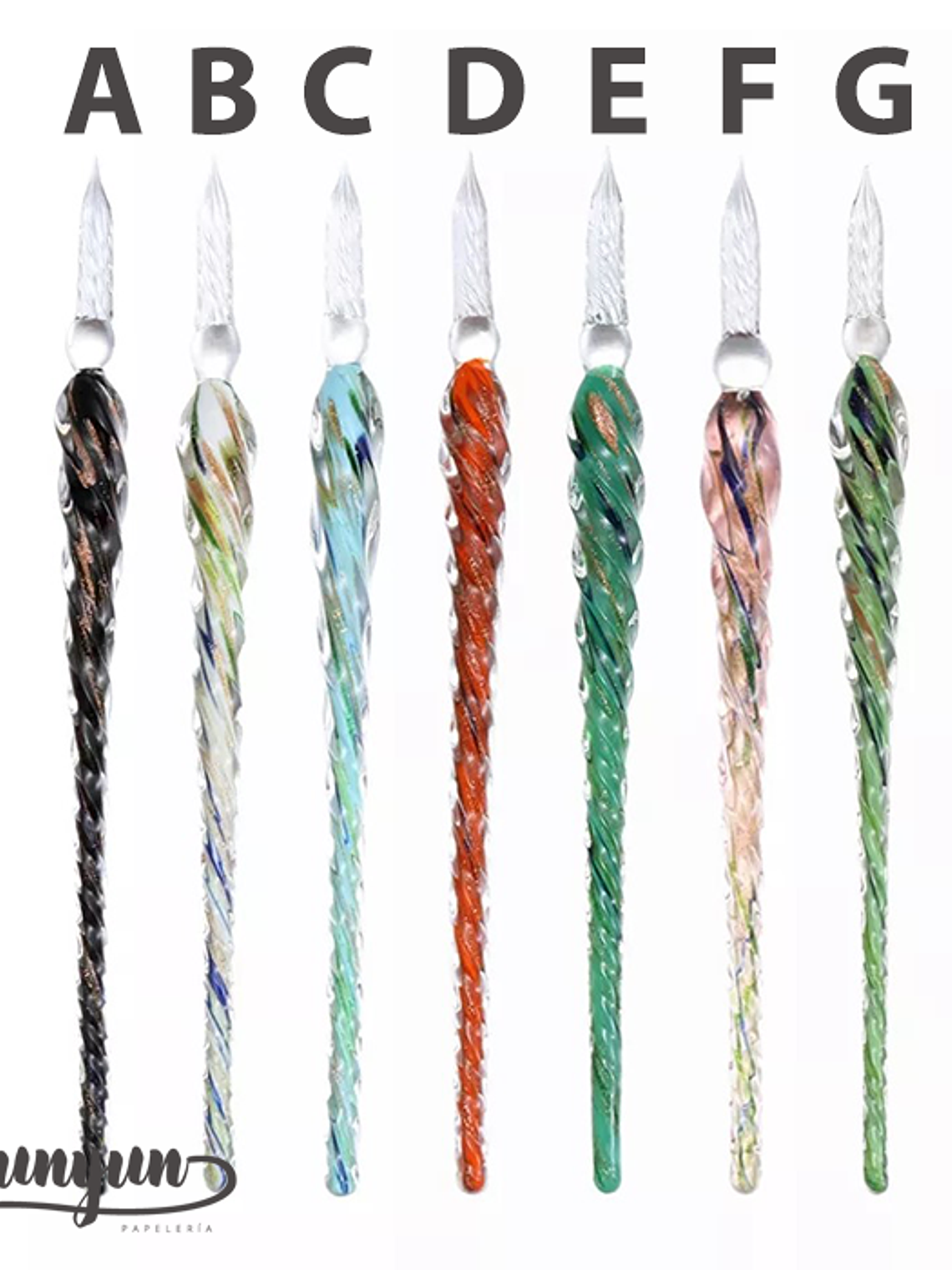 Plumas de Inmersión Vidrio III 9