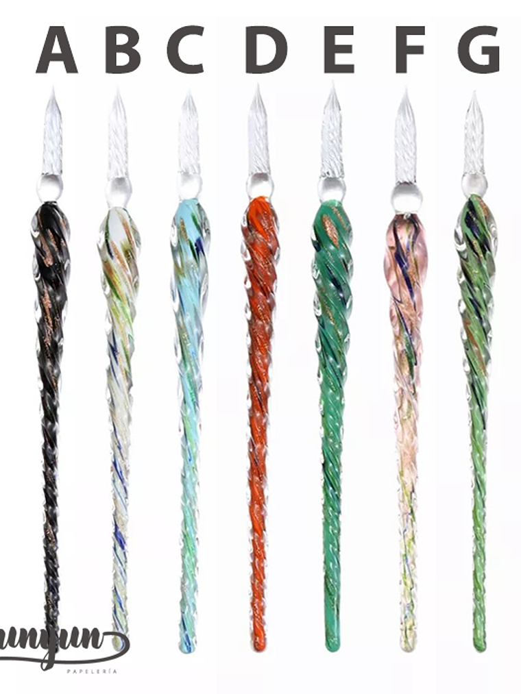 Plumas de Inmersión Vidrio III 9