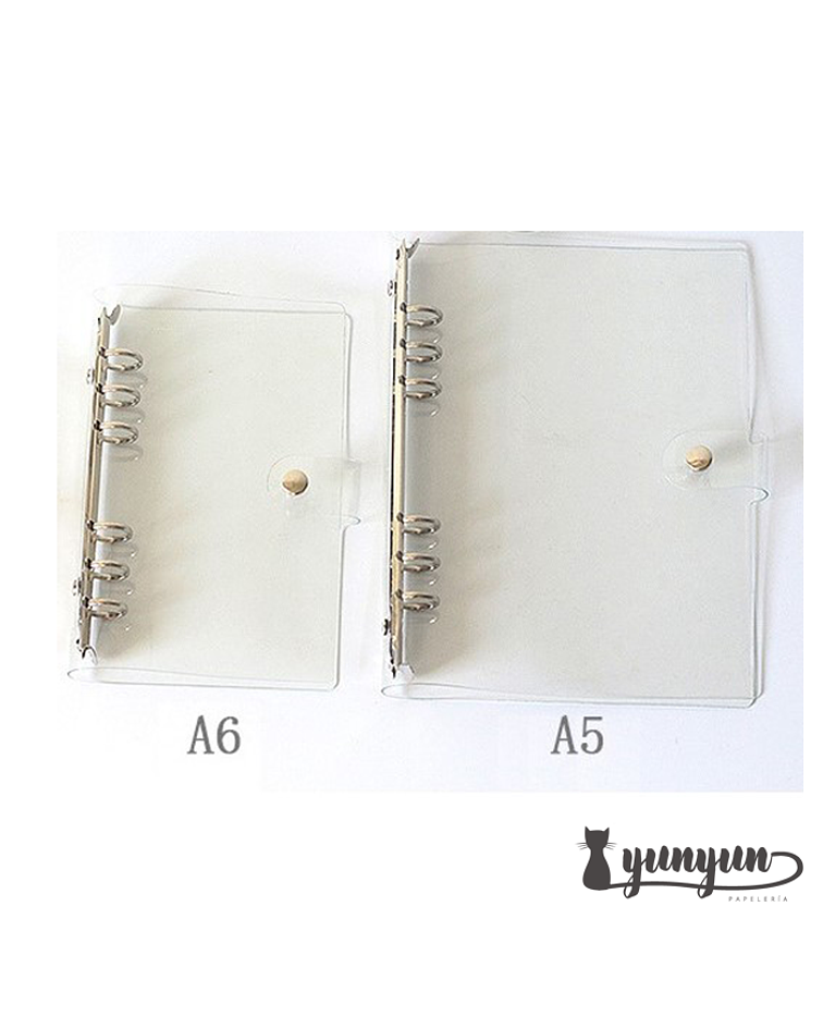 Cubierta Plástico Transparente - Cuaderno Binder