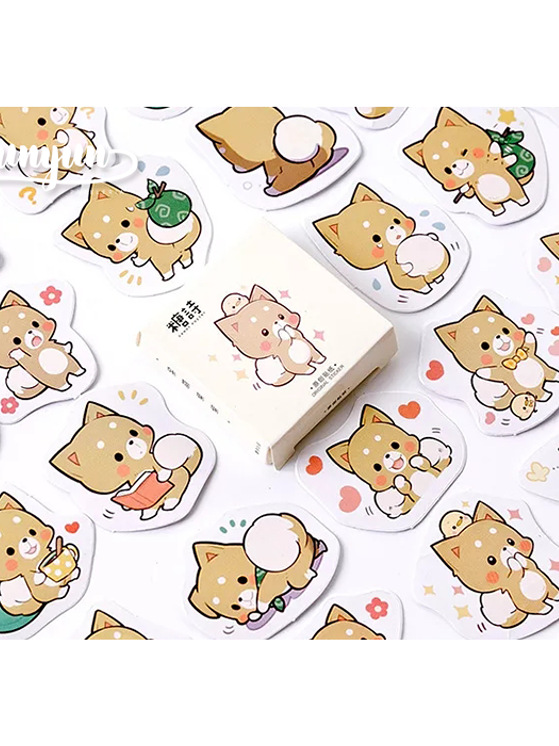 Caja Stickers Fox - 45 pzas 1