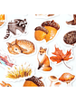 Caja Stickers Animales del Bosque - 45 pzas - Miniatura 2