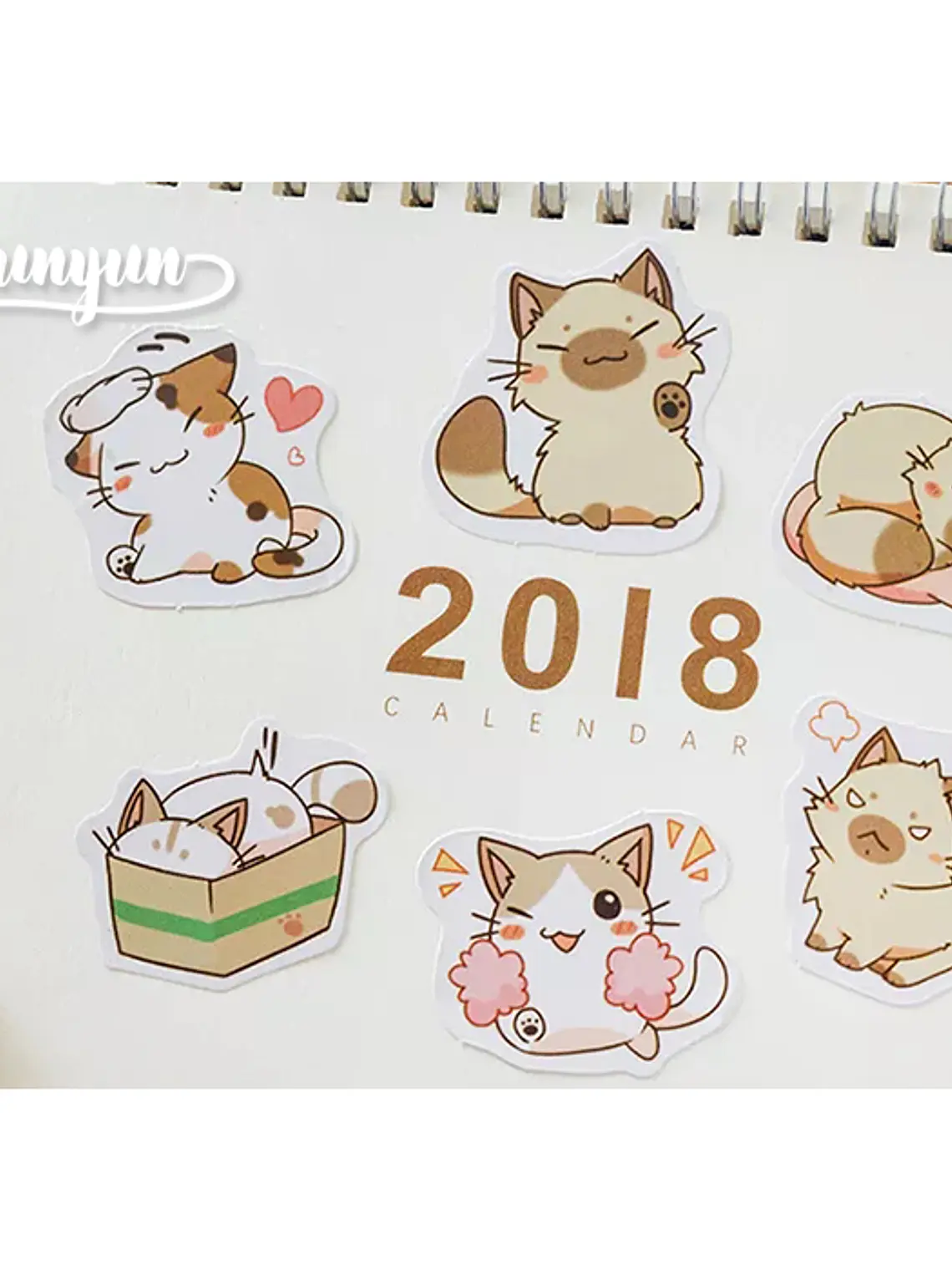 Caja Stickers Gatos #3 - 45 PZAS 3