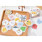 Caja Stickers Caritas de Animales - 45 pzas - Miniatura 1